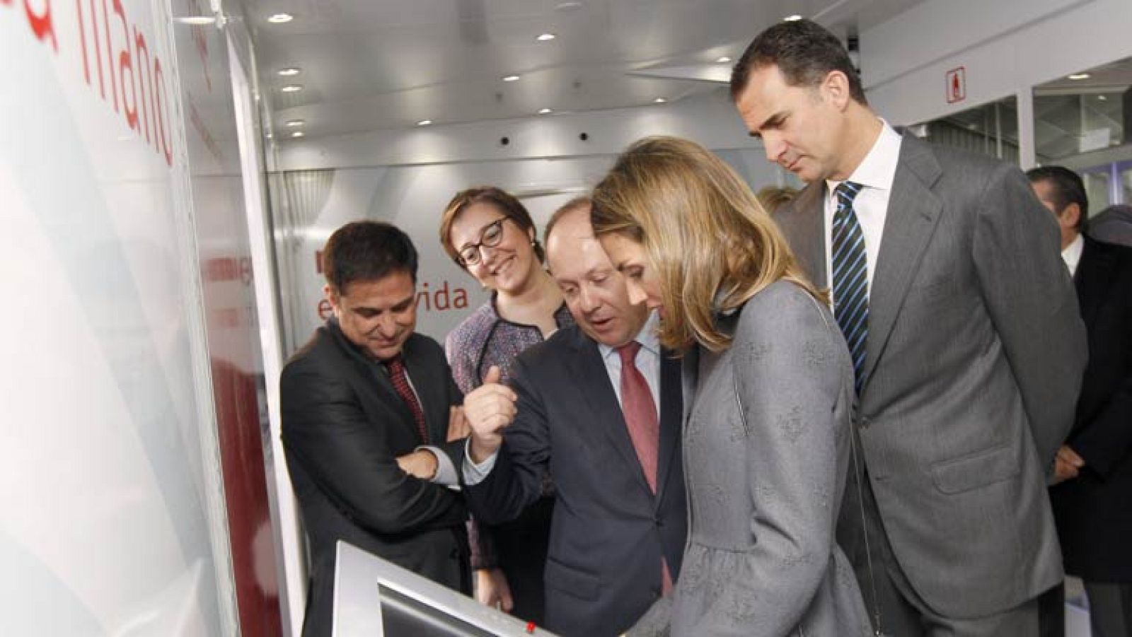 Los príncipes en los 75 años de RNE