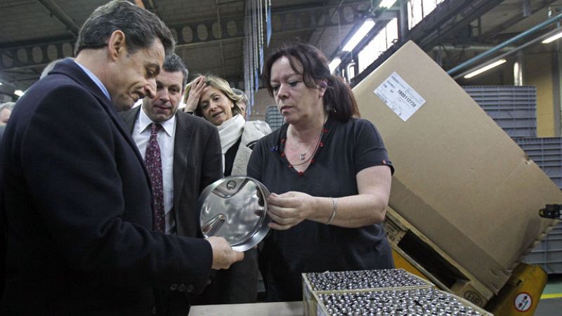 Sarkozy, a los franceses: ¿Os gustaría estar en la situación de España?