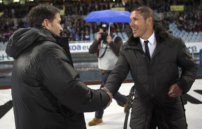 Simeone: "Esta victoria ha sido el mejor premio de los últimos veinte días"