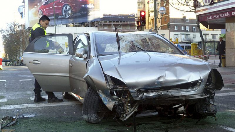 Doce personas mueren en diez accidentes de tráfico durante el fin de semana
