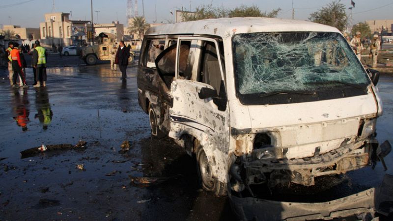 Nueve muertos y decenas de heridos en una cadena de atentados contra chiíes en Bagdad