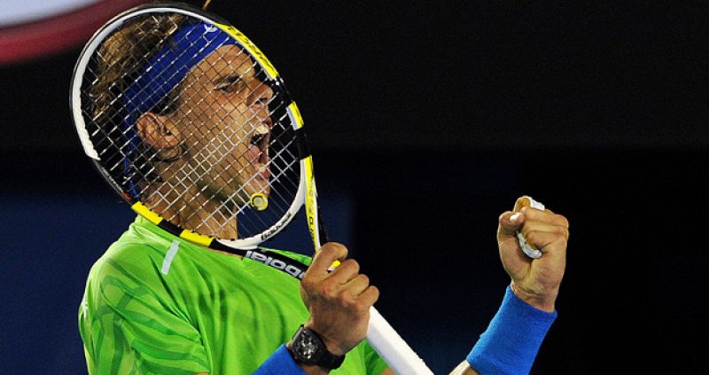Nadal suda tinta para ganar a Berdych pero se mete en semifinales del Open de Australia