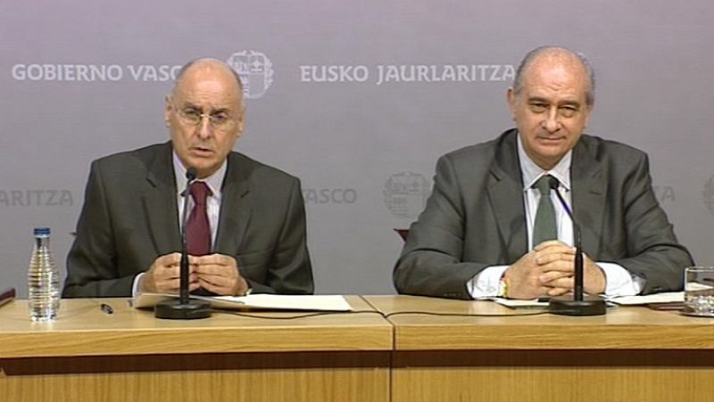 El ministro de Interior matiza: "Yo no hablé de extorsión de ETA pero sí de peticiones navideñas"
