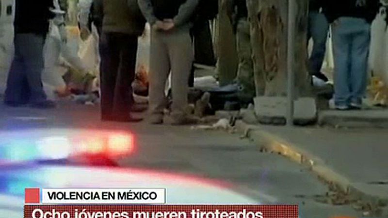 Matan a balazos a nueve personas en pleno centro de la ciudad mexicana de Monterrey