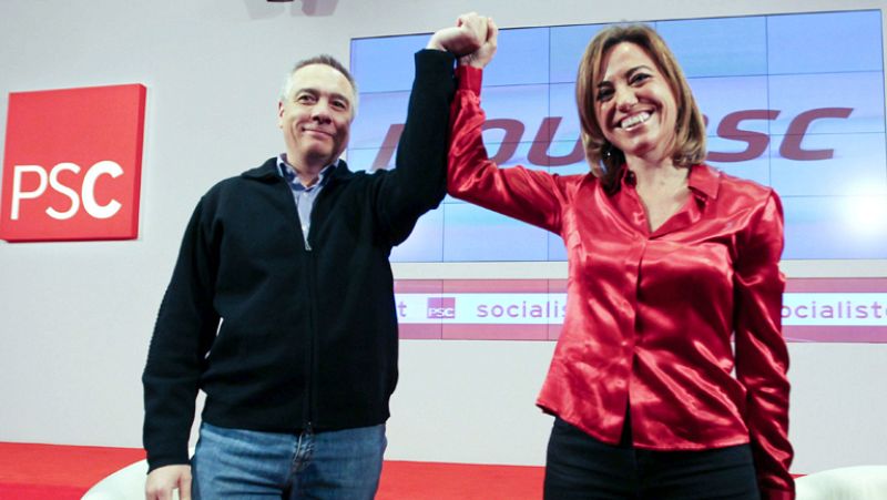 González apoya a Rubalcaba, aunque confiesa que quiere "mucho" a Chacón