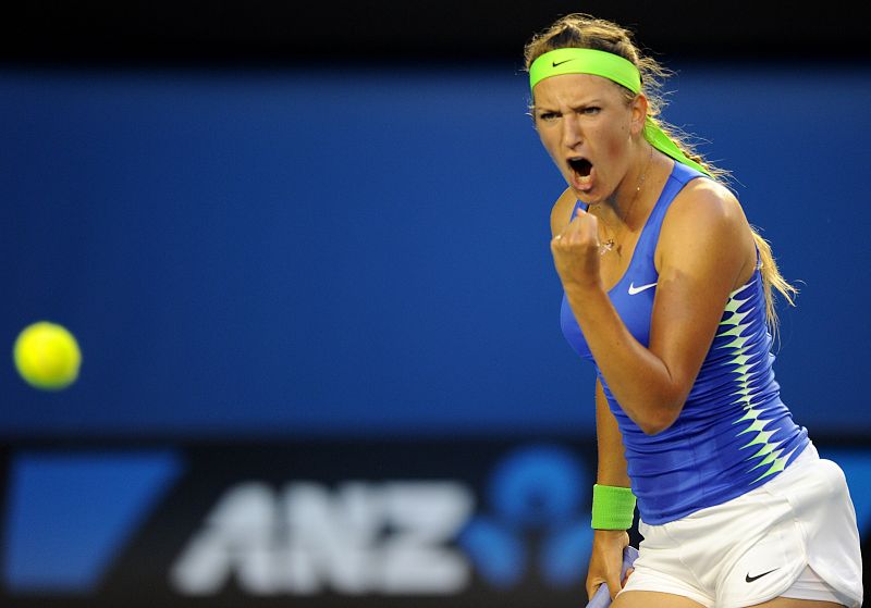 Azarenka gana en Australia frente a Sharapova su primera final de un Grand Slam