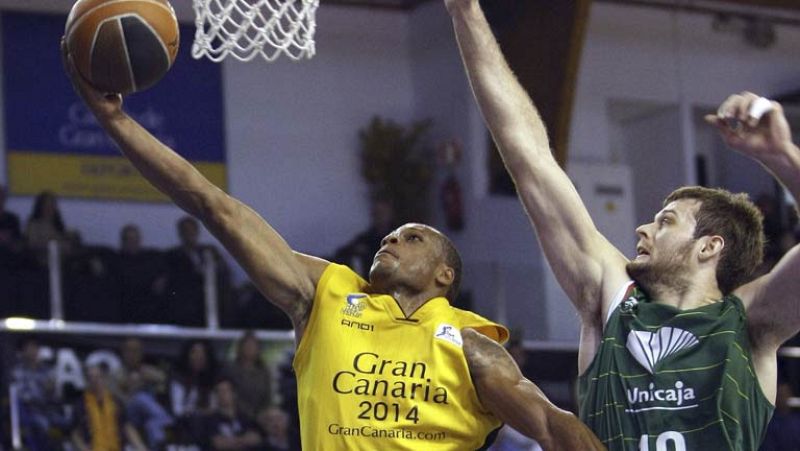 El Unicaja se hunde frente al Gran Canaria