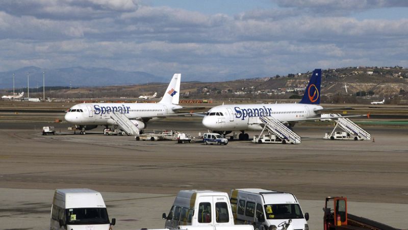 Spanair paga parte de la nómina de enero y ultima con IATA las devoluciones