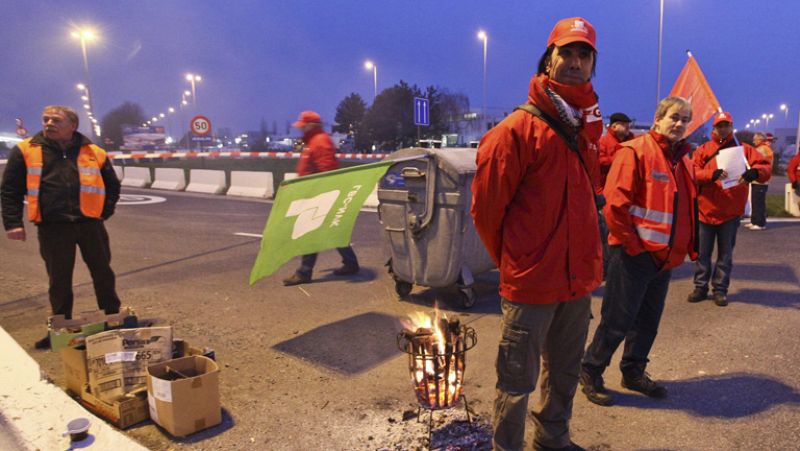 La huelga general en Bélgica complica la celebración de la cumbre de la UE