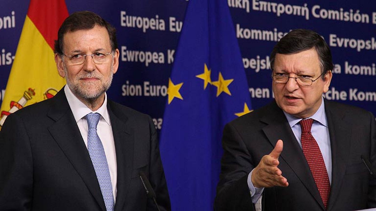 Barroso no descarta flexibilizar el objetivo de déficit para España