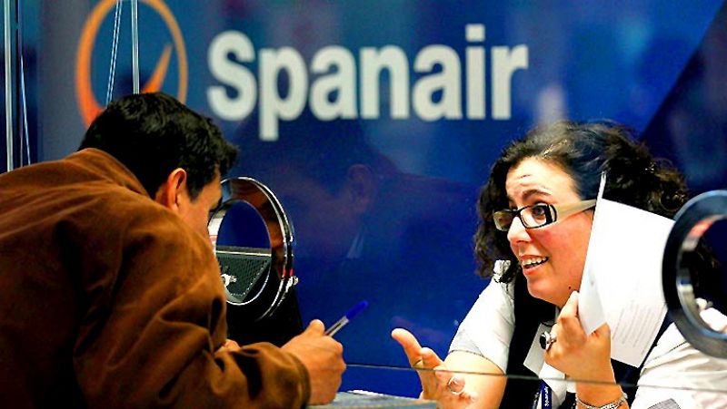 Spanair presenta un ERE para 2.075 trabajadores y suspende pagos de forma voluntaria