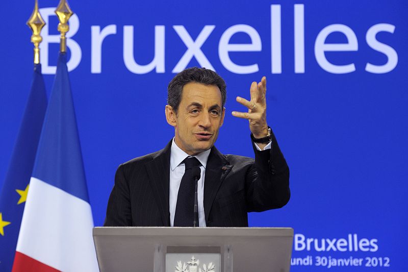 Sarkozy anuncia que Francia no ratificará el pacto fiscal antes de las elecciones presidenciales
