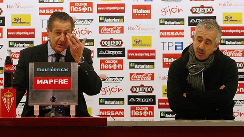 Manolo Preciado, destituido como técnico del Sporting de Gijón