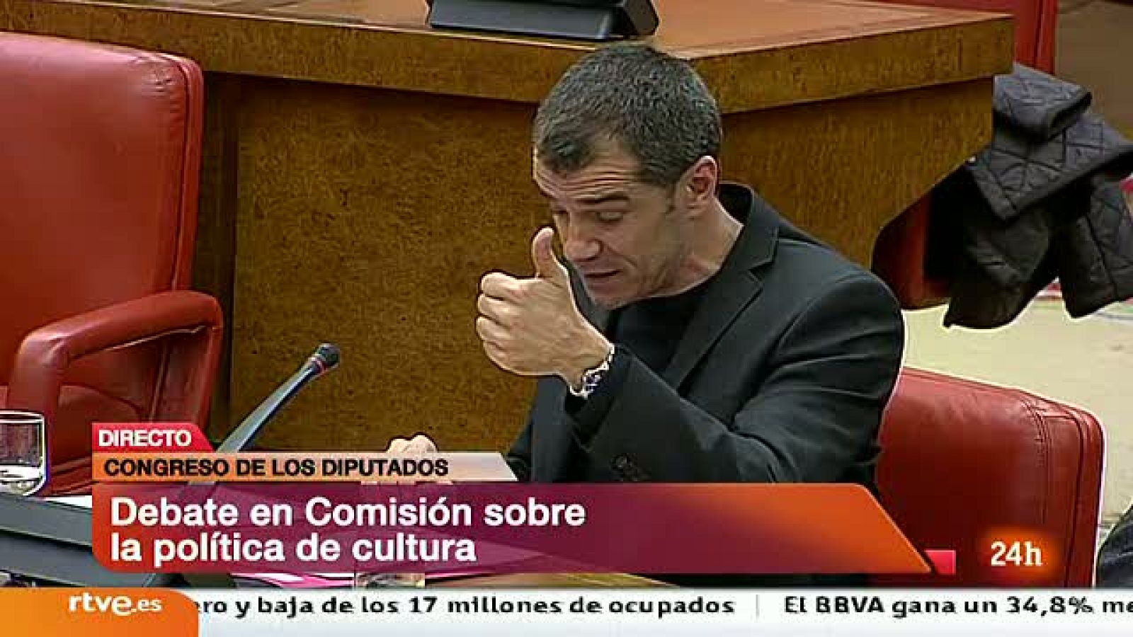 Toni Cantó, de UPyD, desea "mucha mierda" al ministro de Cultura