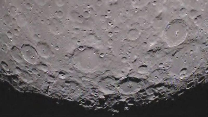La misión GRAIL envía su primer vídeo de la cara oculta de la luna