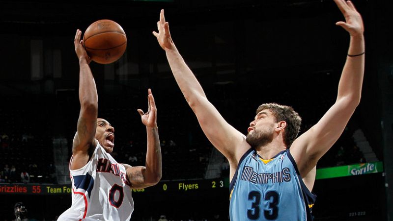 Marc Gasol frena a los Hawks con una gran defensa; Rudy cumple ganando fácil a los Clippers