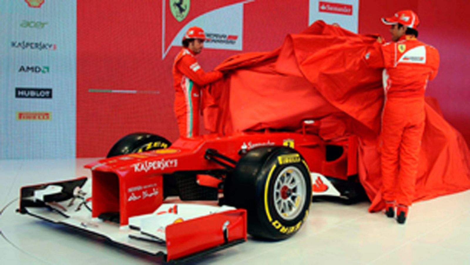 Ferrari presenta su nuevo F2012