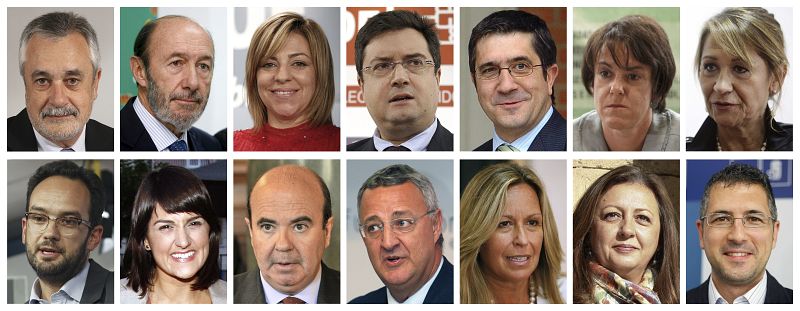 La nueva Ejecutiva del PSOE