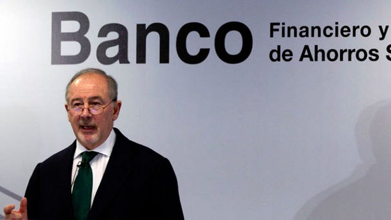 Rato anuncia el interés de Bankia en la adquisición de Unnim para aumentar su capital