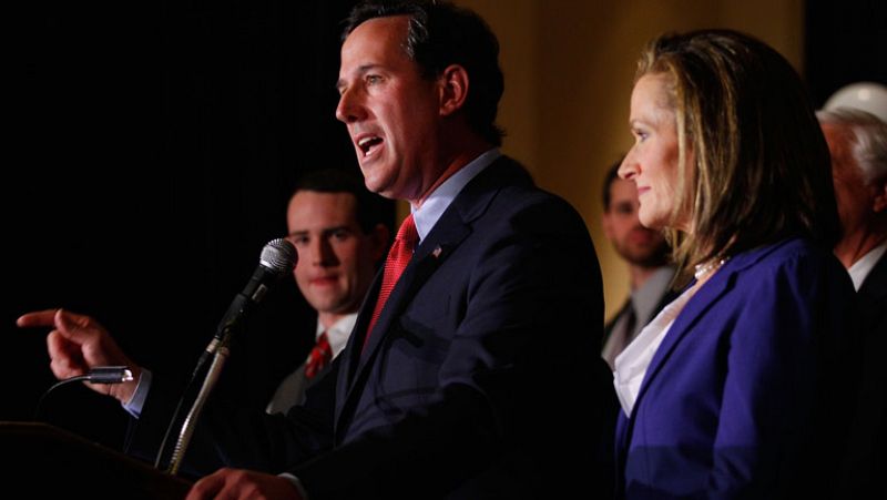 Santorum se impone en Misuri, Minesota y Colorado en las primarias republicanas de EE.UU.