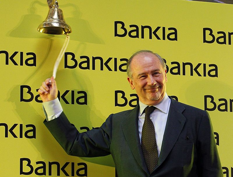 Rato asegura que Bankia no está negociando una fusión con CaixaBank