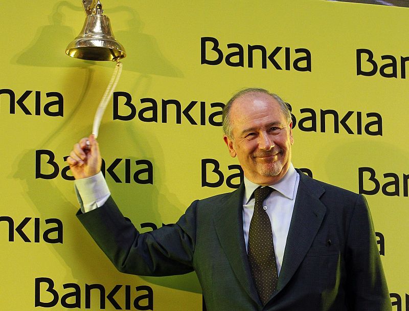 Rato asegura que Bankia no está negociando una fusión con CaixaBank