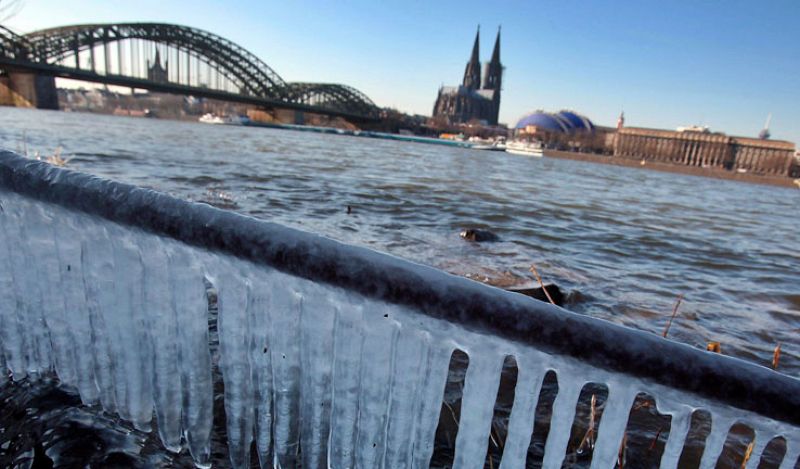 El Danubio se congela mientras Europa se prepara para un nuevo fin de semana de frío