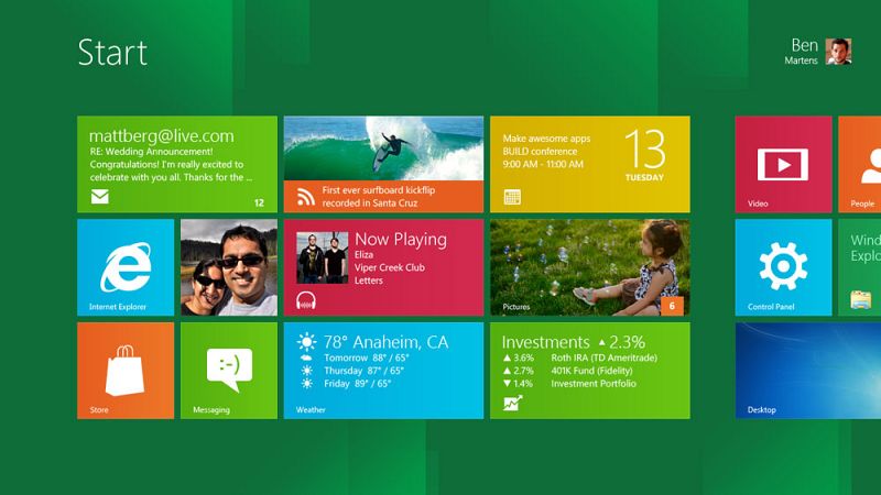 Microsoft presentará la versión beta de Windows 8 en el MWC de Barcelona