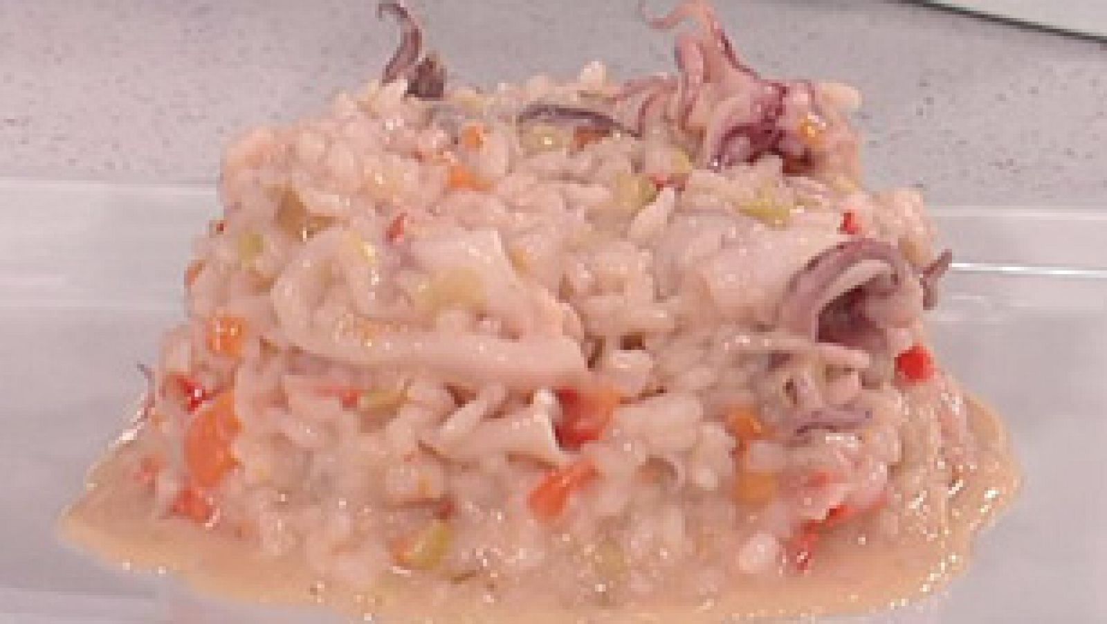 Arroz cremoso con chipirones (13/02/2012)