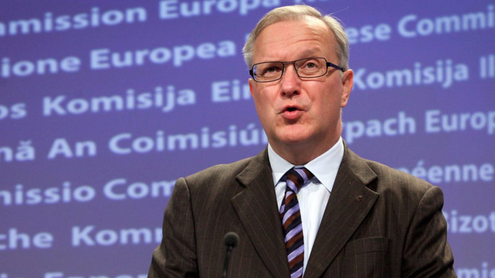 Olli Rehn niega indicios de irregularidades en las cifras del déficit de España