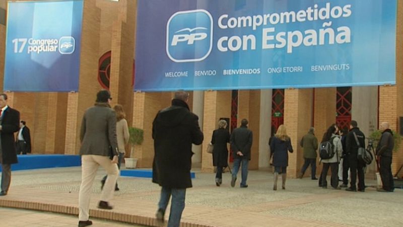 Rajoy afronta un tranquilo 17 Congreso del PP con el aval de los resultados electorales