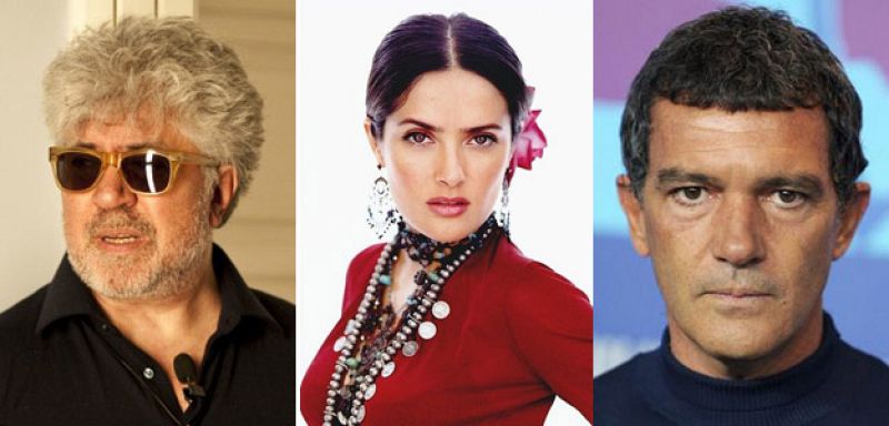 Antonio Banderas, Pedro Almodóvar y Salma Hayek acudirán a la gala de los Goya