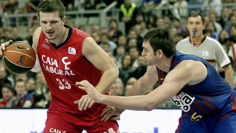 El Regal Barcelona, primer finalista de Copa ganando el pulso al Caja Laboral (66-57)