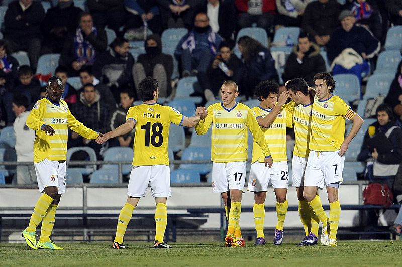 El Espanyol sigue aspirando a puestos europeos tras empatar en Getafe (1-1)