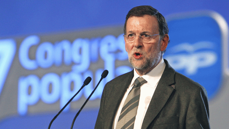 Mariano Rajoy es reelegido presidente del PP con el 97,56% de los votos en el 17 Congreso nacional