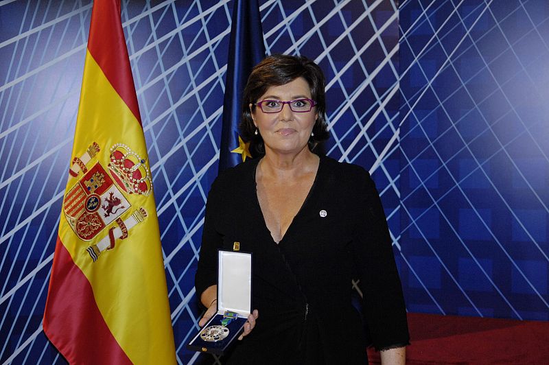 La periodista de TVE María Escario se recupera de un derrame cerebral