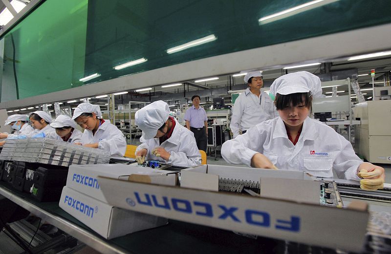 Foxconn sube los sueldos en China tras las críticas a Apple