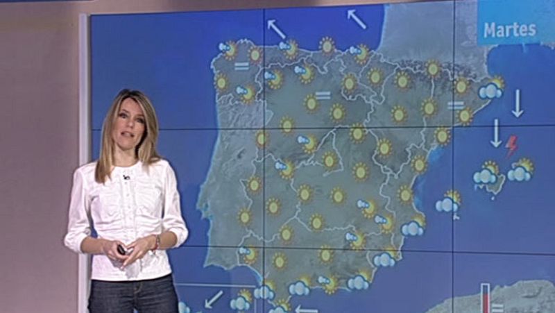 Una veintena de provincias en alerta por bajas temperaturas y fenómenos costeros
