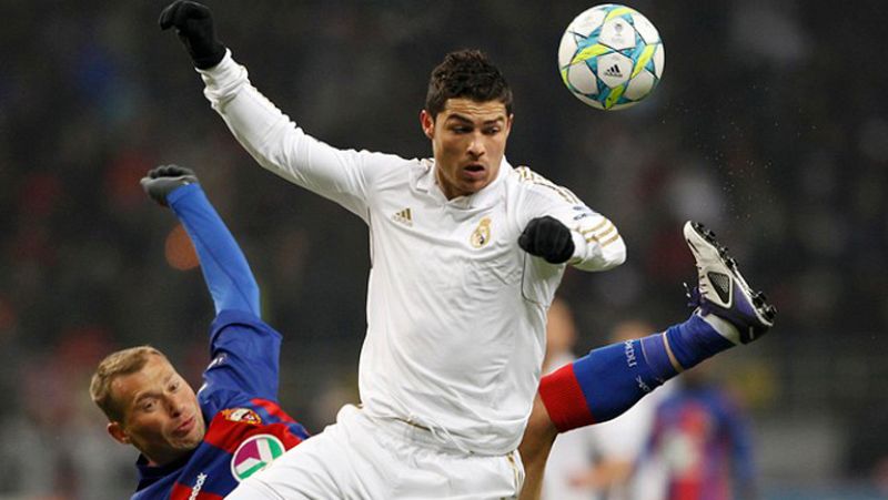 Cristiano Ronaldo y Coentrão, los rompehielos portugueses del Real Madrid en Moscú