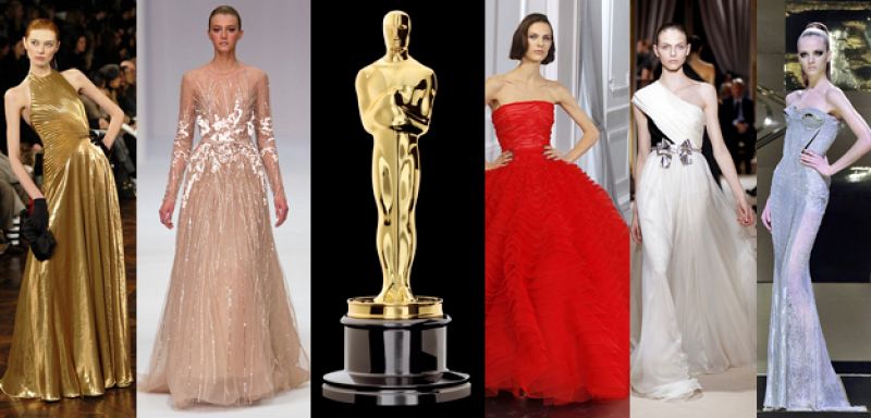 Las ganadoras de premios Oscar prefieren los vestidos de diseñadores franceses