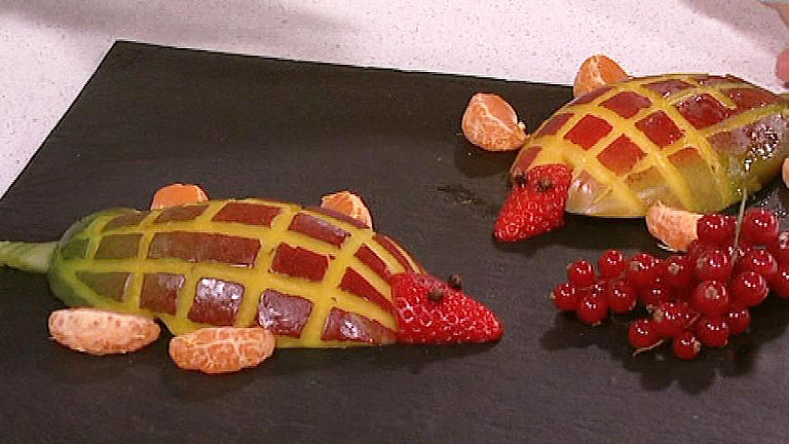 Saber Cocinar - Postres - Figuritas a base de frutas