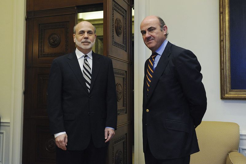 De Guindos defiende en Washington las reformas de España y buscará inversores en EE.UU.