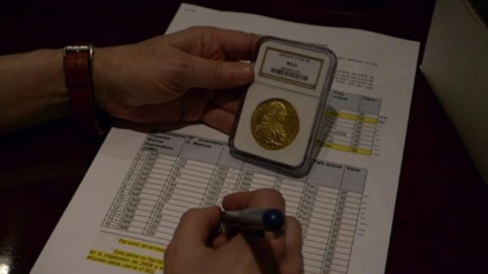 El tesoro de la fragata Nuestra Señora de las Mercedes vuela hacia España