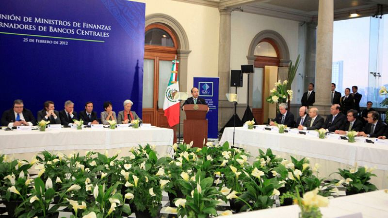 Las preocupaciones financieras en Europa dominan la reunión del G-20 en México