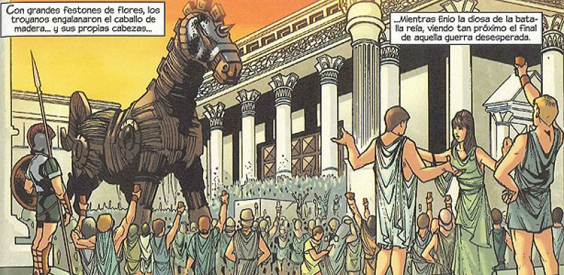 'La guerra de Troya', la primera gran historia épica, llega al cómic
