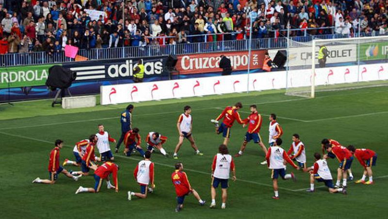 Llorente apunta al once de Del Bosque contra Venezuela