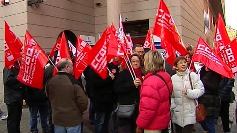Castilla-La Mancha vive la primera huelga de empleados de la administración regional