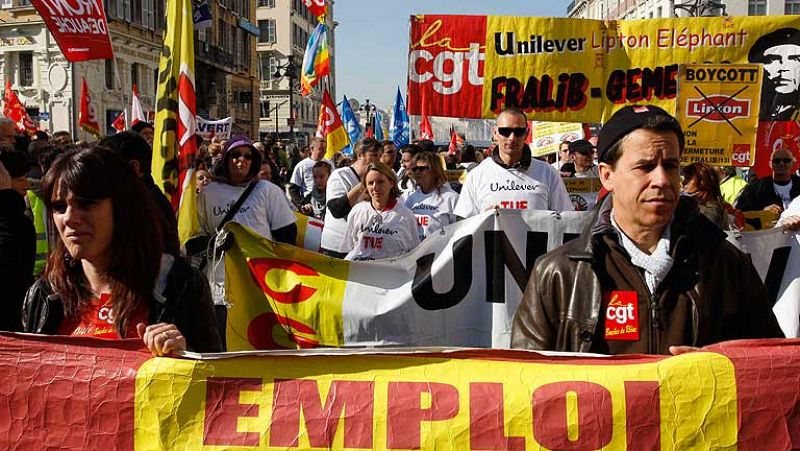 Los sindicatos piden alternativas a la austeridad con una jornada de protestas en toda la UE