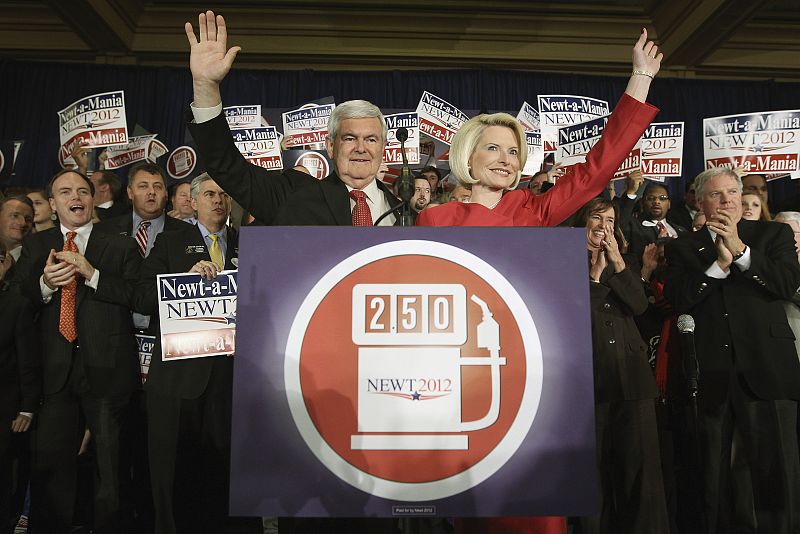 Newt Gingrich gana en Georgia, estado al que representó en el Capitolio durante dos décadas
