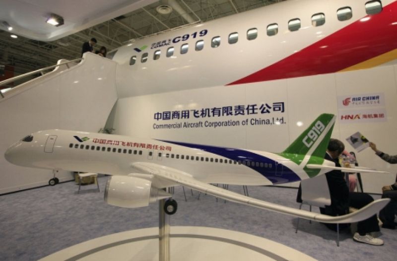 China despega con fuerza en el mercado aeronáutico internacional